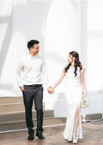 Halter Body Fit Mermaid Maxi Gown (S-L)