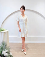 *S&C MADE* V Ruffles Mermaid Dress WHITE (S-XL)
