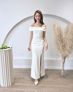 *S&C MADE* Off Shoulder Straight Body Fit Maxi Dress (XS-XL)