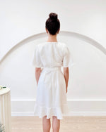 *S&C MADE* V Ruffles Mermaid Dress WHITE (S-XL)