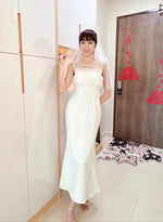 Mesh Sleeveless Body Fit Mermaid Maxi Gown *with padding* (XS-M)