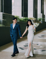 Halter Body Fit Mermaid Maxi Gown (XS-L)