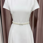 Crystal Pearl Elastic Belt