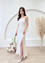 *S&C Made* Sleeveless Pleats Satin Maxi Dress (XS-L)