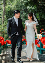 Off Shoulder Sweetheart Mermaid Maxi Gown (XS-XL)