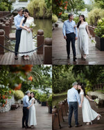 *S&C Made PLUS SIZE* Off Shoulder V Flare Maxi Gown (M-3XL)