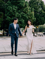 Halter Body Fit Mermaid Maxi Gown (XS-L)