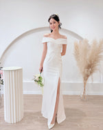 Off Shoulder Sweetheart Mermaid Maxi Gown (XS-XL)