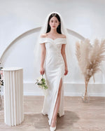 Off Shoulder Sweetheart Mermaid Maxi Gown (XS-XL)