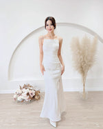*S&C Made* Sleeveless Pleats Satin Maxi Dress (XS-L)