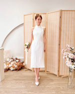 Sleeveless Pearl Straps Design QiPao (S-L)