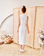 Sleeveless Pearl Straps Design QiPao (S-L)
