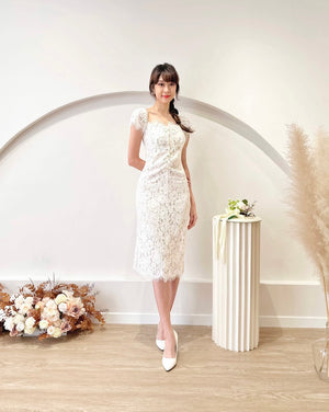 eyelash lace midi dress FLORAL EYELASH LACE TRIM MAXI DRESS