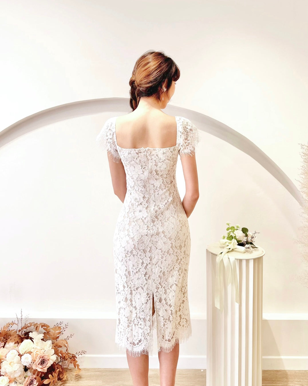 Sweetheart Eyelash Lace 2 Way Midi Dress (XS-M) Sweet & Classy Co. Sweetheart Eyelash Lace 2 Way Midi Dress (XS-M) Sweet & Classy Co.