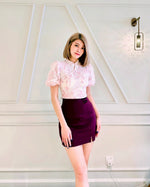 Floral Embroidery Cheongsam Top YELLOW (S)