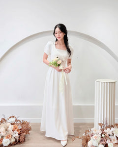 *PLUS SIZE* Classic Square Neck A Line Maxi Gown (S-2XL)