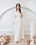 *PLUS SIZE* Classic Square Neck A Line Maxi Gown (S-2XL)