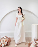 *PLUS SIZE* Classic Square Neck A Line Maxi Gown (S-2XL)