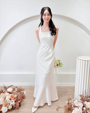 Square Neck Sleeveless Mermaid Maxi Dress (S-L)