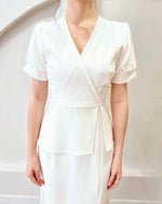 V Fake 2 Piece Design Slit Maxi Dress (S-XL)