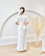 V Fake 2 Piece Design Slit Maxi Dress (S-XL)