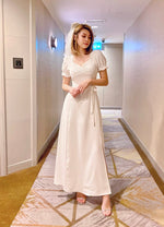 Classic Sweetheart Flare Maxi Gown WHITE (S-XL)
