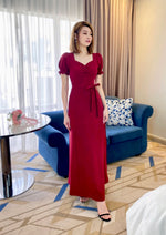 Classic Sweetheart Flare Maxi Gown WHITE (ML)