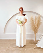 *PLUS SIZE* V Neck 2 Way Flare Maxi Dress (S-2XL)