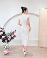 Satin Classic Cap Sleeve Qipao (S-L)