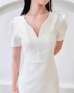 *PLUS SIZE* Classic V Neck Mermaid Maxi Dress (S-2XL)