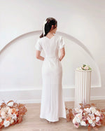 *PLUS SIZE* Classic V Neck Mermaid Maxi Dress (S-2XL)