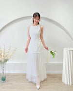 Cut In Design Mesh Maxi Dress (S-L)