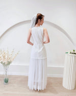 Cut In Design Mesh Maxi Dress (S-L)