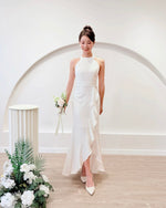 *S&C Made* Halter Ruffles Mermaid Maxi Gown (XS-L)