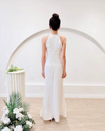 *S&C Made* Halter Ruffles Mermaid Maxi Gown (XS-L)