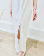 Classic Halter Slit Maxi Dress (S-L)