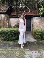 Halter Body Fit Mermaid Maxi Gown (XS-L)