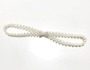 Crystal Pearl Elastic Belt