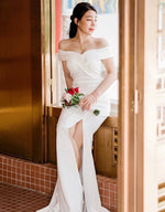 Off Shoulder Sweetheart Mermaid Maxi Gown (XS-L)